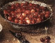 Still-Life with Cherries and Strawberries in China Bowls (detail) ghmh